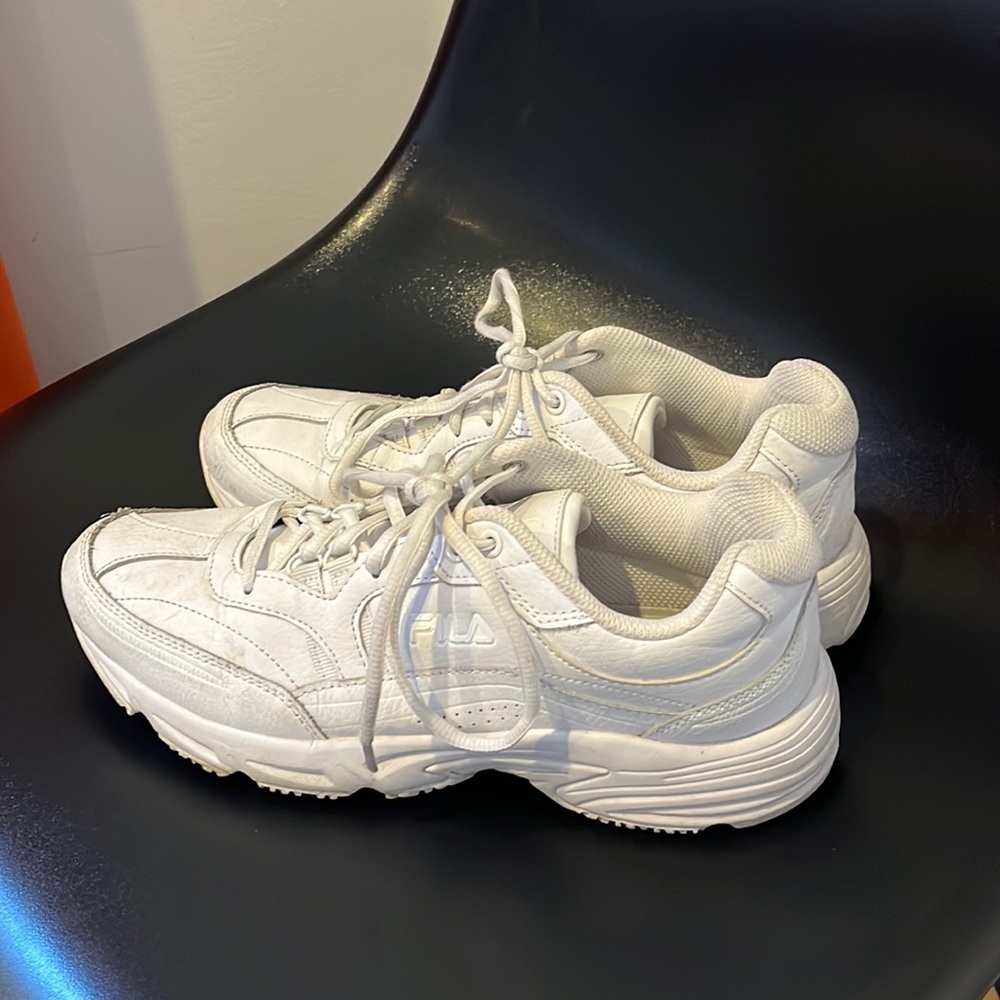 White Fila Women’s Sneakers Size 9.5